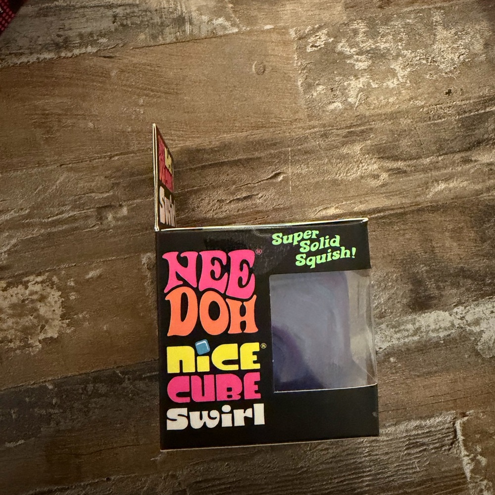 New Nice Doh Cube Swirl Super Solid Squish! - image 2
